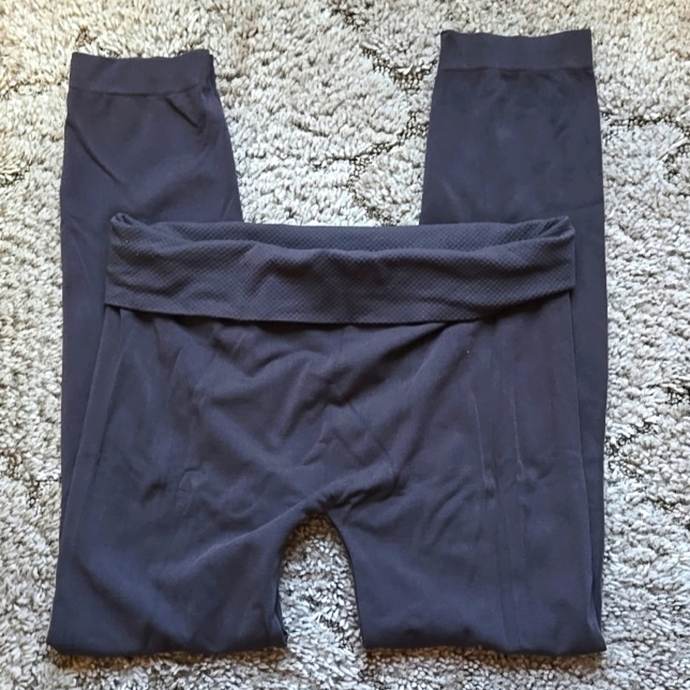 NWOT Orange Almost Naked Gray Leggings Size Plus